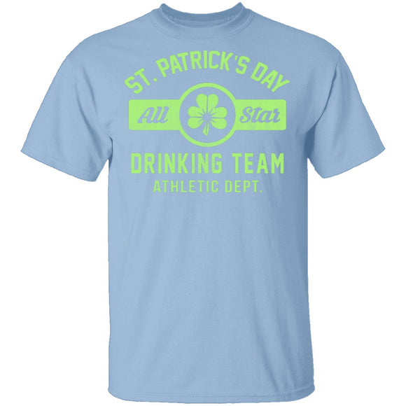 St. Patricks Day Drinking Team T-Shirt CustomCat
