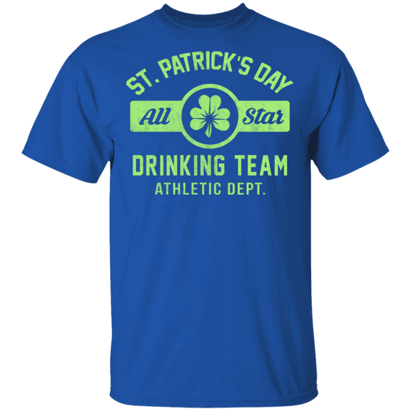 St. Patricks Day Drinking Team T-Shirt CustomCat
