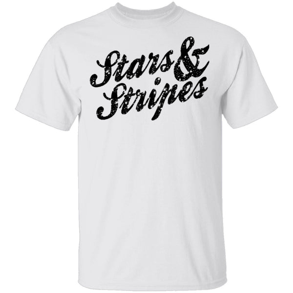 Stars and Stripes T-Shirt CustomCat