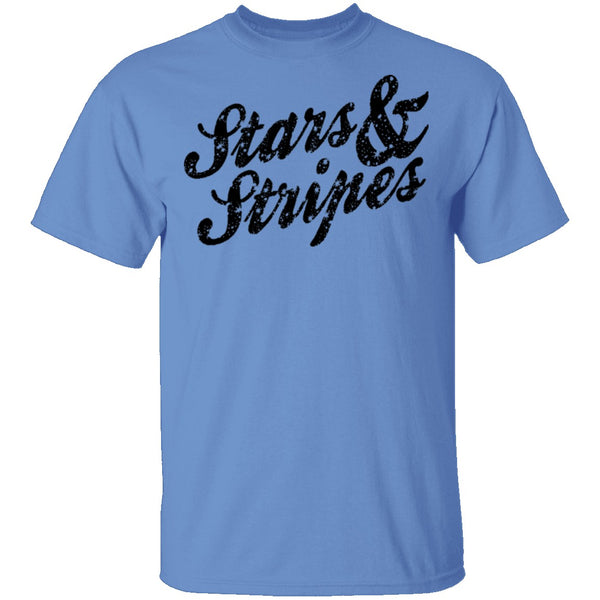 Stars and Stripes T-Shirt CustomCat