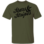 Stars and Stripes T-Shirt CustomCat