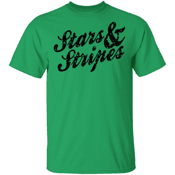 Stars and Stripes T-Shirt CustomCat