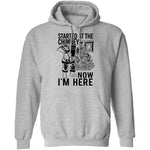 Started At The Chimney Now I'm Here T-Shirt CustomCat