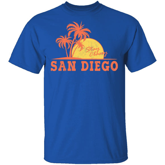 Stay Classy San Diego T-Shirt CustomCat