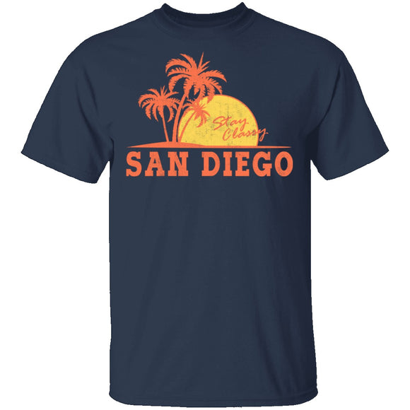 Stay Classy San Diego T-Shirt CustomCat