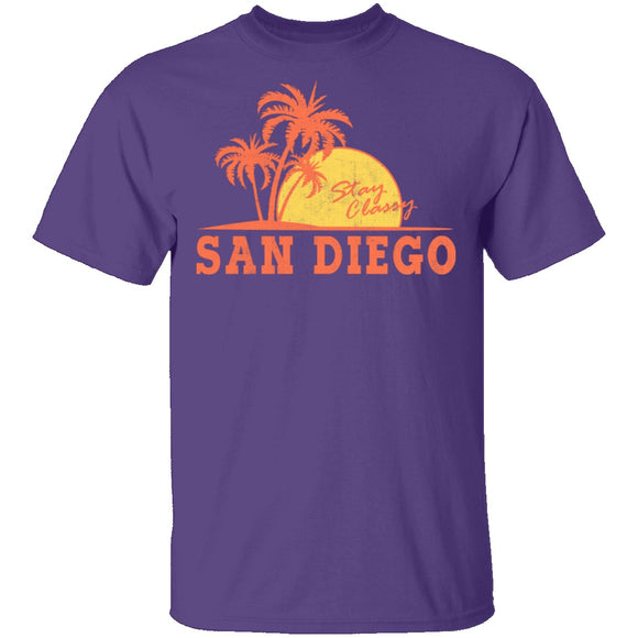 Stay Classy San Diego T-Shirt CustomCat