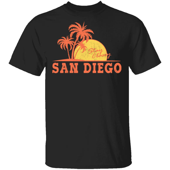 Stay Classy San Diego T-Shirt CustomCat