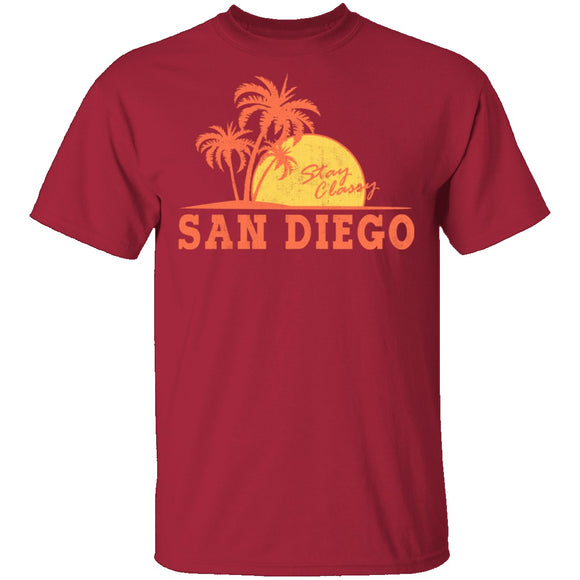 Stay Classy San Diego T-Shirt CustomCat