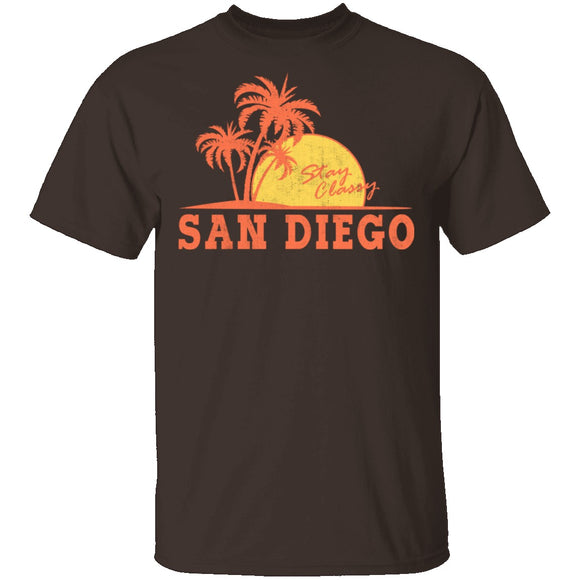 Stay Classy San Diego T-Shirt CustomCat