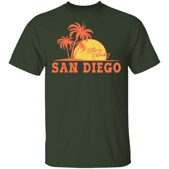 Stay Classy San Diego T-Shirt CustomCat