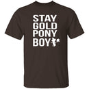 Stay Gold Pony Boy T-Shirt CustomCat