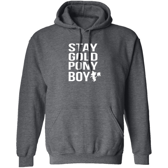 Stay Gold Pony Boy T-Shirt CustomCat