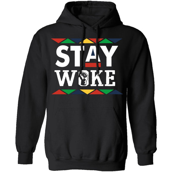 Stay Woke T-Shirt CustomCat