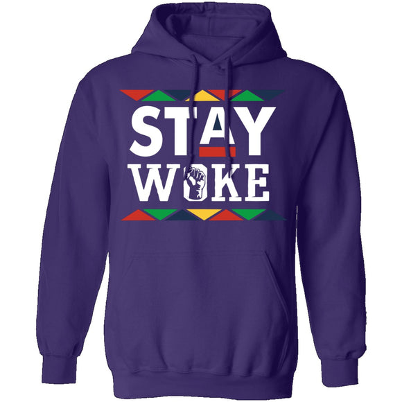 Stay Woke T-Shirt CustomCat