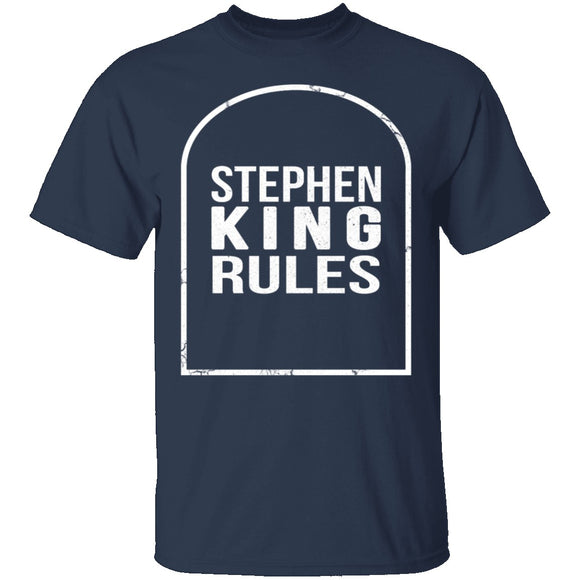 Stephen King Rules T-Shirt CustomCat
