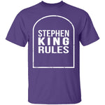 Stephen King Rules T-Shirt CustomCat