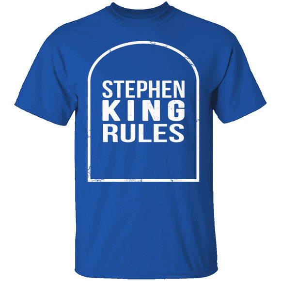 Stephen King Rules T-Shirt CustomCat