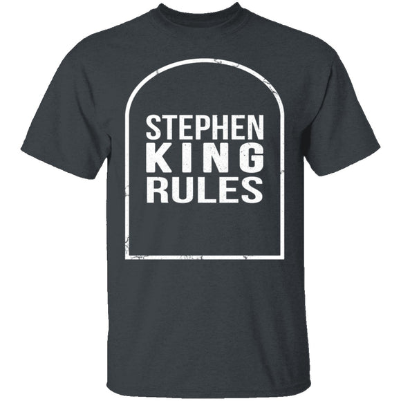Stephen King Rules T-Shirt CustomCat