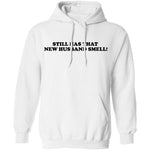 Still Has That New Husband Smell T-Shirt CustomCat