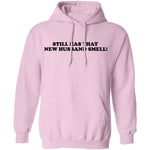 Still Has That New Husband Smell T-Shirt CustomCat