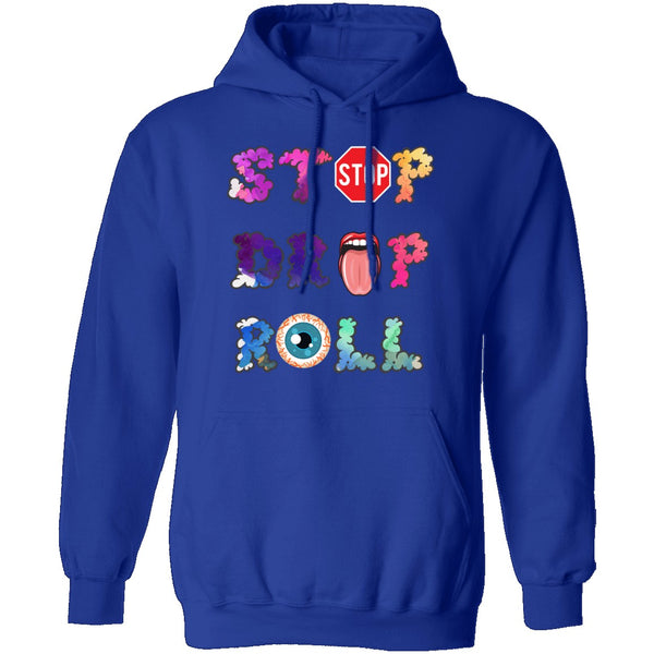 Stop Drop Roll T-Shirt CustomCat