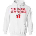 Stop Staring At My Package T-Shirt CustomCat
