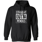 Straight Outta Pencils T-Shirt CustomCat