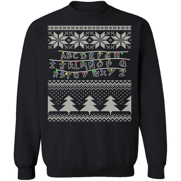 Stranger Things Ugly Christmas Sweater CustomCat