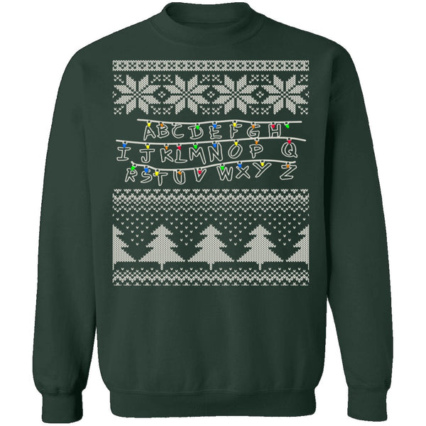 Stranger Things Ugly Christmas Sweater CustomCat