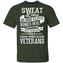 Strong Women Become Veterans T-Shirt