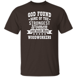 Strong Woodworking Women T-Shirt CustomCat