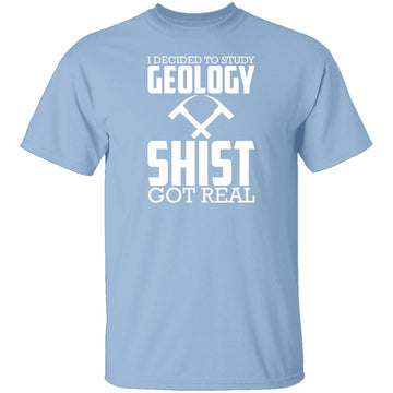 Study Geology T-Shirt CustomCat