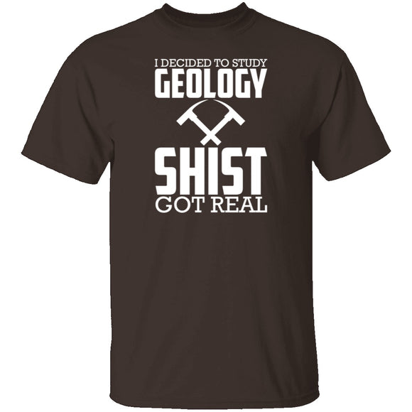 Study Geology T-Shirt CustomCat