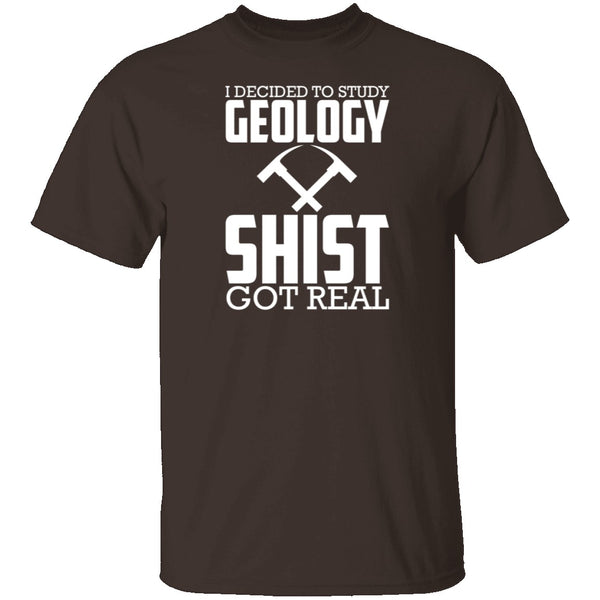 Study Geology T-Shirt CustomCat