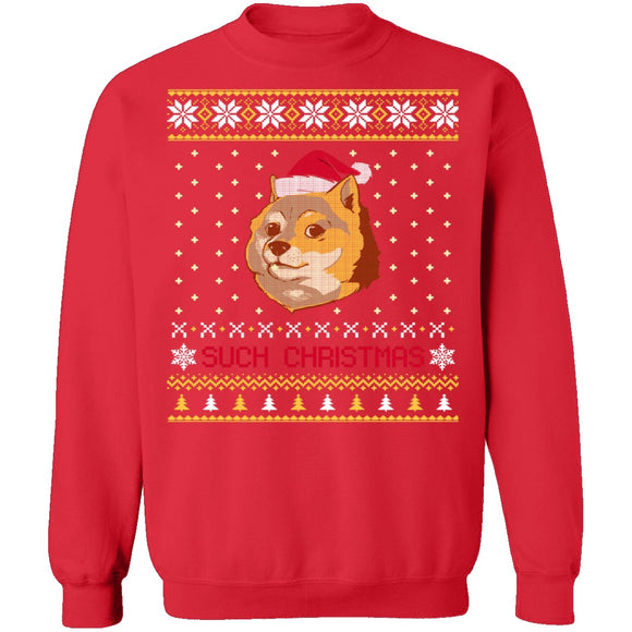 Such Ugly Christmas Sweater CustomCat