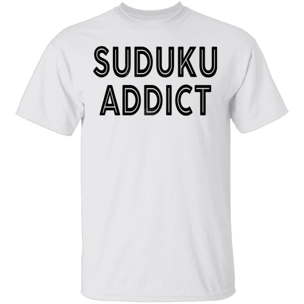 Suduku Addict T-Shirt CustomCat