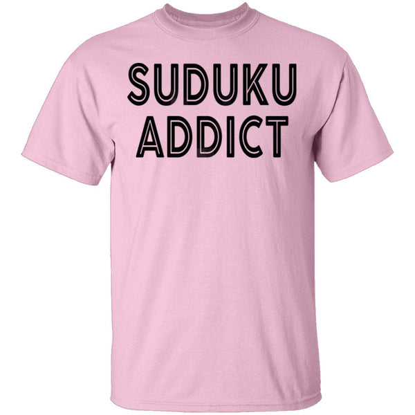 Suduku Addict T-Shirt CustomCat