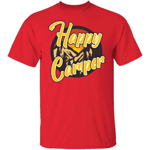 Summer Happy Camper T-Shirt CustomCat