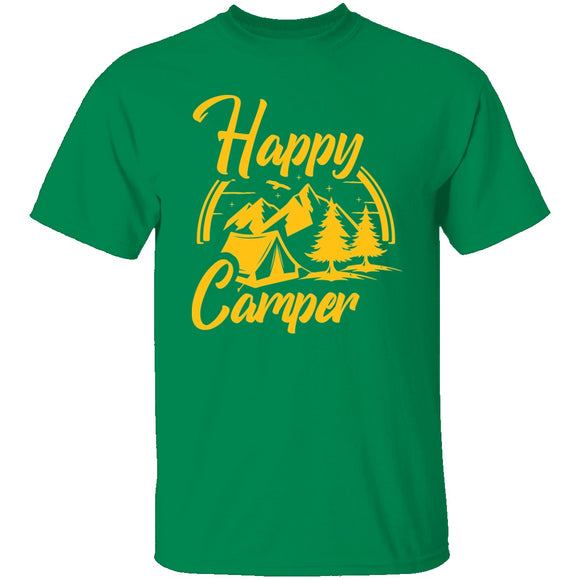 Summer Happy Camper T-Shirt CustomCat