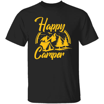 Summer Happy Camper T-Shirt CustomCat