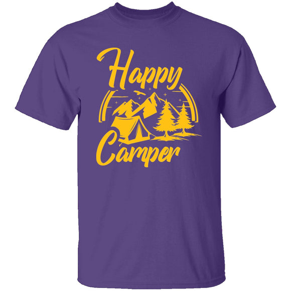 Summer Happy Camper T-Shirt CustomCat