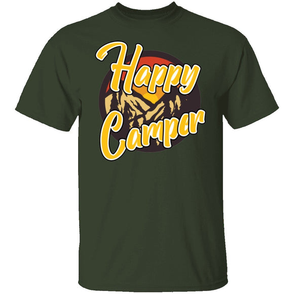Summer Happy Camper T-Shirt CustomCat