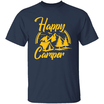 Summer Happy Camper T-Shirt CustomCat