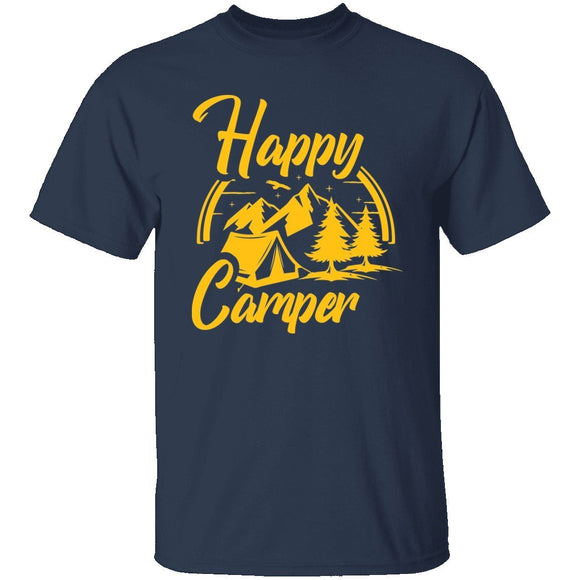 Summer Happy Camper T-Shirt CustomCat