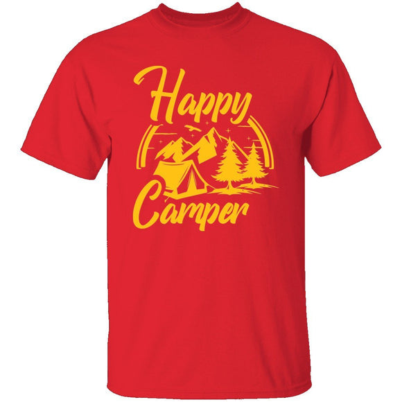 Summer Happy Camper T-Shirt CustomCat