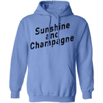 Sunshine And Champagne T-Shirt CustomCat