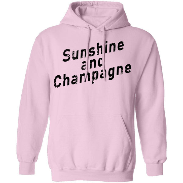 Sunshine And Champagne T-Shirt CustomCat