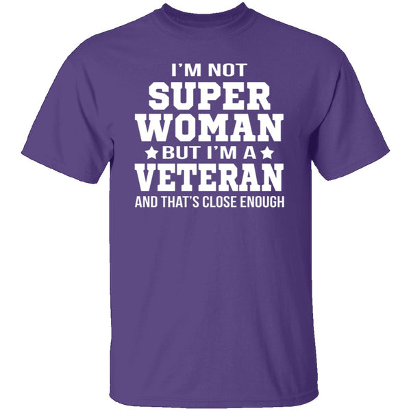 Super Veteran T-Shirt CustomCat