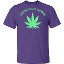 Support Your Local Farmers T-Shirt CustomCat