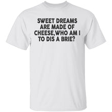 Sweet Dreams Are Made Of Cheese Who Am I To Dis A Brie T-Shirt